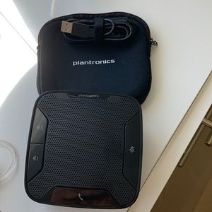 Plantronics speakerphone.